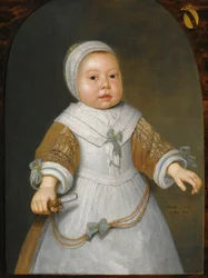 Retrato de uma menina da família Van der Burch